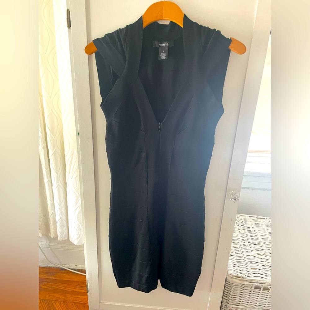 Arden B. Classic Black Bandage Sexy Dress